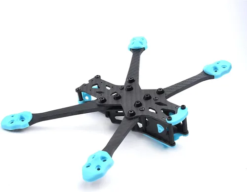 Vista 4 de YoungRC 9.843 in HD DC5 FPV Racing Drone Frame 5 pulgadas Fibra de Carbono Quadcopter Kit para DC HD FPV Freestyle RC Drone