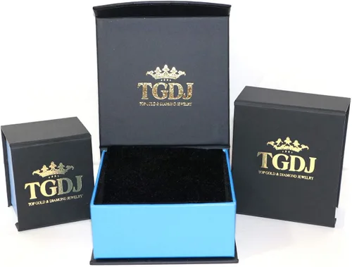 Vista 4 de TGDJ - Colgante de águila de oro amarillo de 14 K