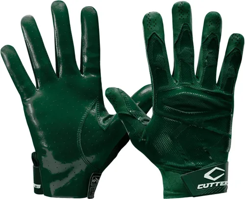 Vista 9 de Cutters Rev Pro 4.0 Ultra Grip - Guantes de fútbol con receptor ancho. Tallas para jóvenes y adultos (1 par)