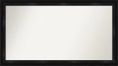 Vista 350 de Amanti Art Espejo personalizado, gran espejo de baño estrecho, espejo de pared o espejo de tocador de baño sobre el fregadero (24 x 24 pulgadas)