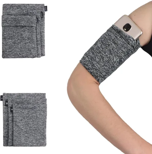 Vista 8 de Funda mediana para llaves de teléfono celular, para caminar, trotar, correr, senderismo, escalada, senderismo, equitación, jardinería, patinaje