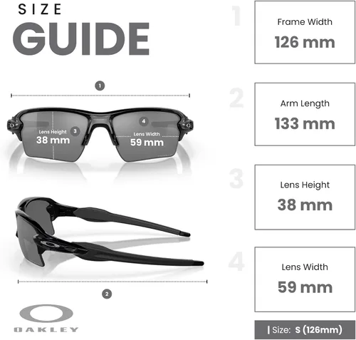 Vista 4 de Oakley Flak 2.0 XL OO9188 - Gafas de sol para hombre + correa + kit de cuidado de diseñador iWear