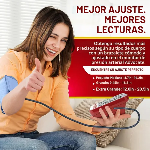 Vista 2 de Monitor digital de presión arterial, brazalete pequeño-pequeño, uso