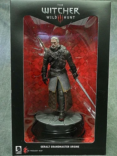 Vista 2 de Dark Horse Deluxe The Witcher 3: Caza Salvaje: Figura Geralt Grandmaster Ursine
