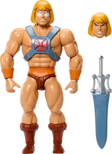 Vista 8 de Masters of The Universe Origins - Figura de acción Buzz-Off Cartoon Collection, 5.5 pulgadas, líder de abeja de TV de los años 80 alado y con gafas