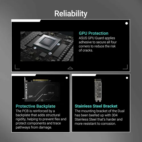 Vista 4 de ASUS Tarjeta gráfica para juegos Dual GeForce RTX 5050 de 8 GB GDDR6