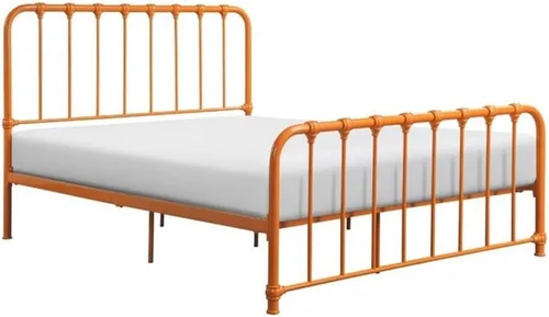 Vista 12 de Lexicon Leongatha Cama de metal, individual, naranja