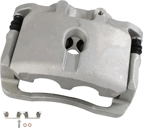 Vista 33 de cciyu Conjunto de pinza de freno trasera izquierda 18B4644A con soporte para Buick Rendezvous, para Chevy Venture, para Oldsmobile Silhouette