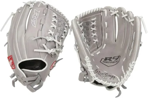 Vista 17 de Rawlings Guantes de sóftbol R9 Fastpitch Tamaños 11.5 a 13 pulgadas Múltiples estilos