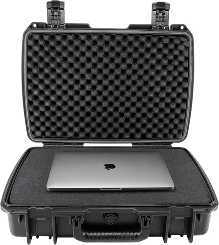 Vista 2 de Eylar Funda rígida para portátil de 20 pulgadas de serie intacta, IP67, impermeable, a prueba de polvo, a prueba de golpes, aprobada por la TSA