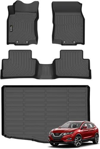 Vista 37 de Alfombrillas para Honda CRV 2002-2006, forros para todo tipo de clima, ajuste personalizado, accesorios duraderos para Honda CRV 2002-2006