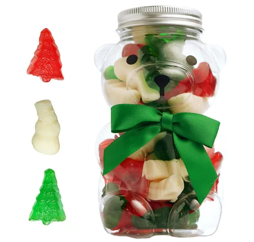 Vista 14 de Bear Necessities Osos Gominosos en Frasco de Oso - Lindo Lazo, Caramelos Gomosos Envasados a Mano, Regalo - Elaborados y Hechos en los EE. UU.