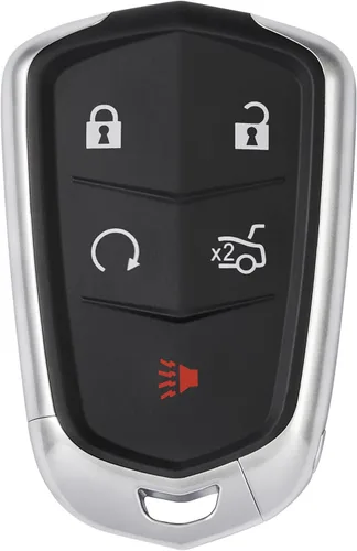 Vista 10 de HelloAuto Funda para llave de coche con entrada sin llave compatible con Cadillac ATS Escalade XTS CTS XT5 2014-2019, para Cadillac CTS Sedán