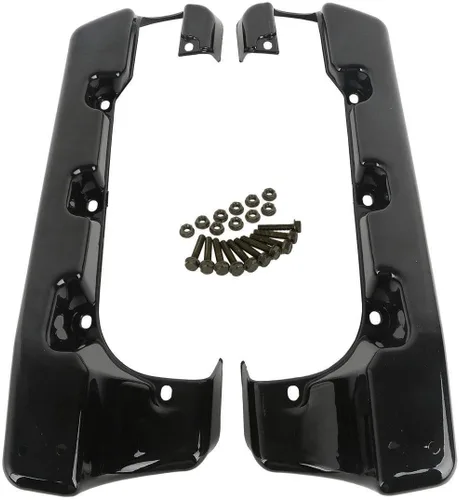 Vista 11 de TCMT Extensión de Bolsa de Sillín Dura Estirada de 4" Compatible con Modelos Harley Touring CVO Road Glide Road King Street Glide Electra Glide