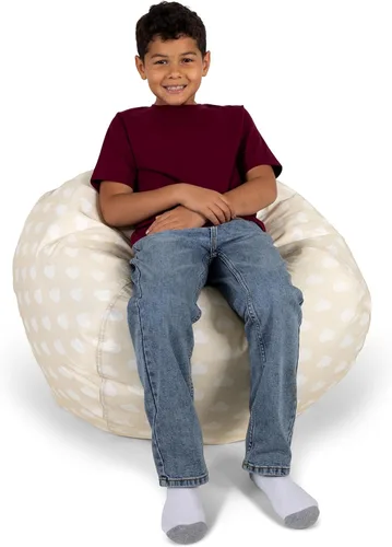 Vista 20 de Big Joe Avocado PlushiPals - Silla de puf súper suave para niños, ultra suave mezcla de poliéster y peluche, 2.5 pies recargable 2.5 feet