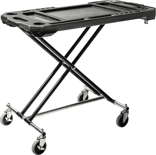 Vista 6 de Powerbuilt Mesa de trabajo ajustable con soportes para herramientas y función de plataforma convertible, multiuso, hogar, garaje, lugar de trabajo