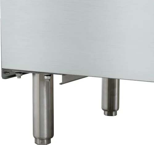 Vista 10 de KoolMore Freidora comercial de propano líquido de pie de 40 libras con 90,000 BTU en acero inoxidable, certificación ETL (KM-FDF40-LP)