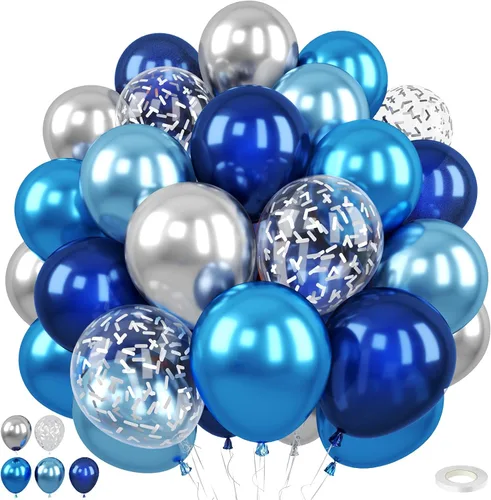 Vista 9 de Globos rosa púrpura negros, 50 unidades de 12 pulgadas, globos de cumpleaños con forma de corazón impresos en color rosa púrpura metálico negro