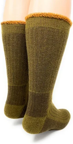 Vista 3 de WARRIOR ALPACA SOCKS - Calcetines de alpaca resistentes con forro de rizo resistente