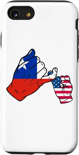 Vista 13 de iPhone 15 Parent and child Chile USA family Case