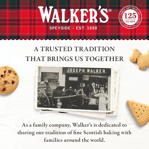 Vista 6 de Walker's Shortbread - Mini galletas navideñas en forma de árbol de Navidad, galletas de mantequilla pura, caja de 5.3 onzas Forma de árbol