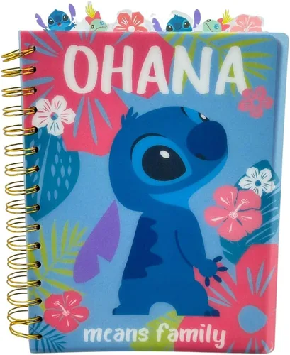 Vista 22 de Cuaderno de diario con pestañas Schitt's Creek - Rose Apothecary, encuadernado en espiral, 144 páginas rayadas, 8 x 7 pulgadas
