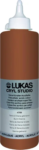 Vista 72 de Lukas CRYL Studio Artist - Pintura acrílica para artistas, Alizarín Carmesí, tubo de 125 ml - Pinturas acrílicas de alto pigmento para pintura