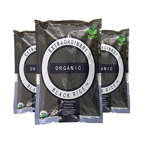 Vista 3 de Big Green Organic Food - Extraordinario arroz negro, sin gluten, sin OMG, vegano, kosher