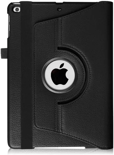 Vista 9 de Fintie - Funda giratoria para iPad 6ª/5ª generación (2018/2017), iPad Air 2 / Air 1 (24.6 cm) - Funda giratoria de 360 grados con pie, función