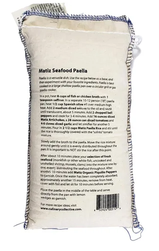 Vista 3 de Matiz Valenciano Premium Bomba Paella Arroz 2.2lbs