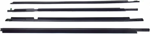 Vista 4 de 4 piezas de repuesto de sello de ventana negro para Land Cruiser Prado y GX470 2003-2009