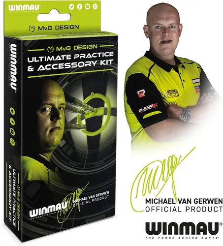Vista 2 de WINMAU Michael Van Gerwen MvG Darts Accessories