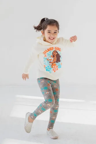 Vista 2 de Disney Moana - Conjunto de sudadera con capucha y leggings para bebés y niños grandes