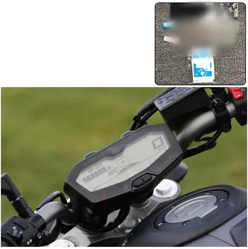 Vista 2 de CGLTD Velocímetro Scratch Film para Yamaha y aha MT-07 FZ-07 MT07 FZ07 MT 07 2013-2017 motocicleta Cluster Protección contra arañazos Película