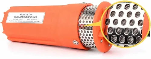 Vista 6 de Bomba sumergible de pozo profundo de 12 V, 24 V, 220 V, 6 L/min, elevación = 229.7 ft, para paneles de energía solar, pequeñas mini bombas