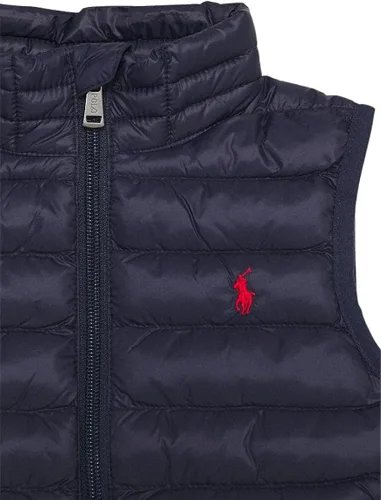 Vista 2 de Polo Ralph Lauren Chaleco activo de Down Pony con cremallera completa para hombre