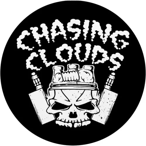Vista 3 de Chasing Clouds Vape - Soporte para teléfonos y tabletas, Negro