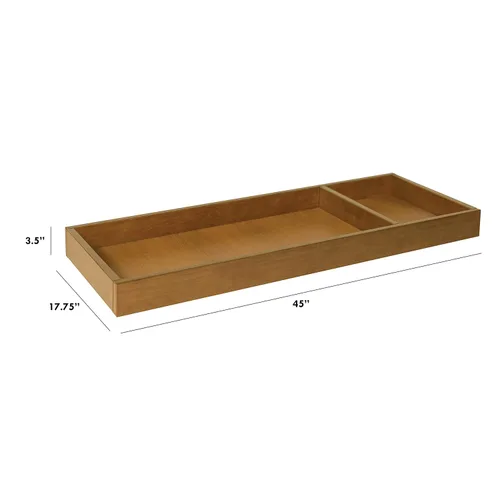 Vista 5 de DaVinci Bandeja cambiadora extraíble ancha universal (M0619) en castaño