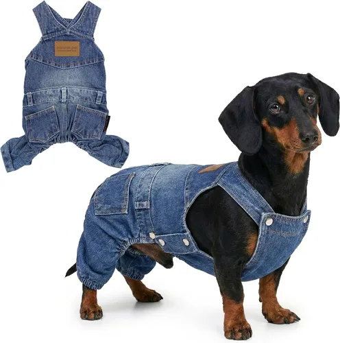 Vista 14 de Parisian Pet Camisa para perro de Amazonia - Ropa de algodón para perros pequeños - Elegante traje tropical para perros - Ropa ligera y suave