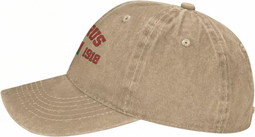Vista 3 de Gorra de béisbol con bandera de Bielorrusia, vaquera, de algodón, unisex, patriótica, Natural