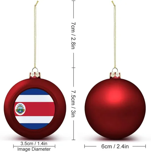 Vista 69 de Boobs Funny Shatterproof Matte Christmas Balls for Tree Wreath Home Decor 1PCS