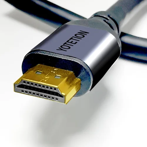 Vista 7 de Cable HDMI a VGA de 75 pies con IC, HDMI a VGA chapado en oro compatible para computadora, computadora de escritorio, laptop, PC, monitor