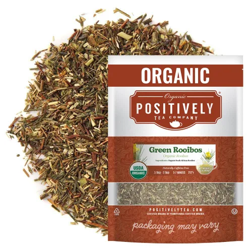 Vista 30 de Bolsas de hojas sueltas para té. Orgánicas por USDA. Positively Tea LLC.