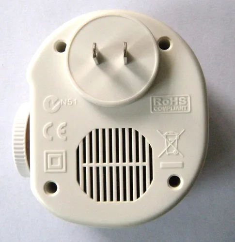 Vista 3 de Mfresh Purificador enchufable del aire iónico ajustable del purificador del ozono del pequeño filtro de aire del sitio