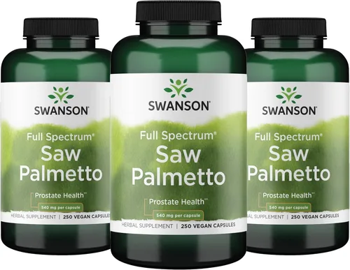 Vista 8 de Swanson Saw Palmetto - Suplemento de hierbas que promueve el apoyo a la salud de la próstata masculina - Suplemento natural para el cabello y apoyo