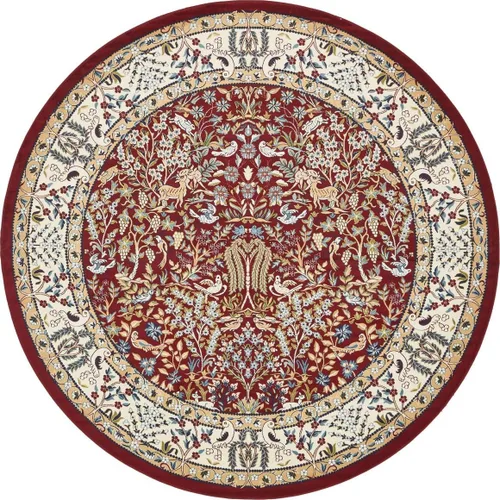 Vista 16 de Unique Loom Colección Narenj - Alfombra de área - Bristol (2' 2" x 3' 1" ovalada, azul/beige)