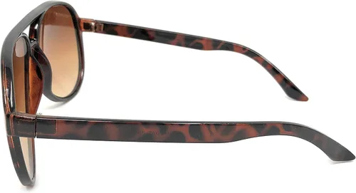 Vista 4 de WebDeals Retro Gafas de sol de aviador de plástico estilo años 70 para adultos