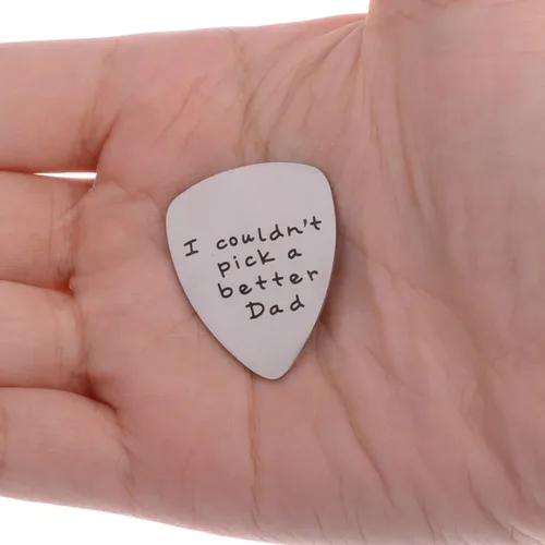 Vista 6 de Púa para guitarra "I Couldn't Pick a Better Dad", regalos para papá