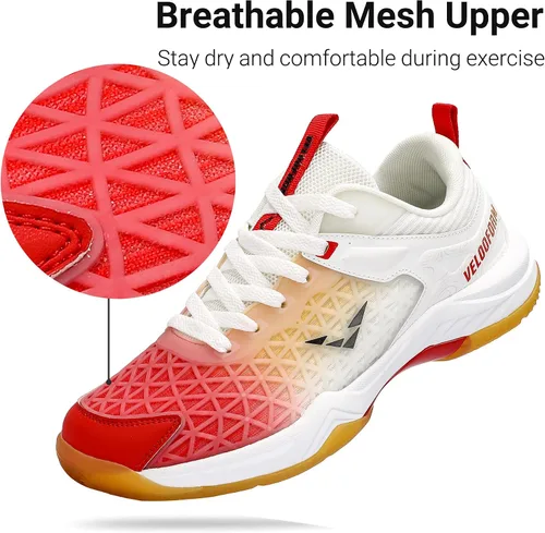 Vista 4 de Beita Tenis de mesa deportivos, zapatos de bádminton, zapatos de voleibol, zapatos de pickleball para mujer, zapatos para correr, suela de goma