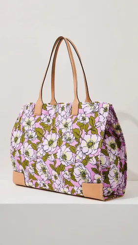 Vista 3 de Tory Burch Bolso tote estampado Ella para mujer